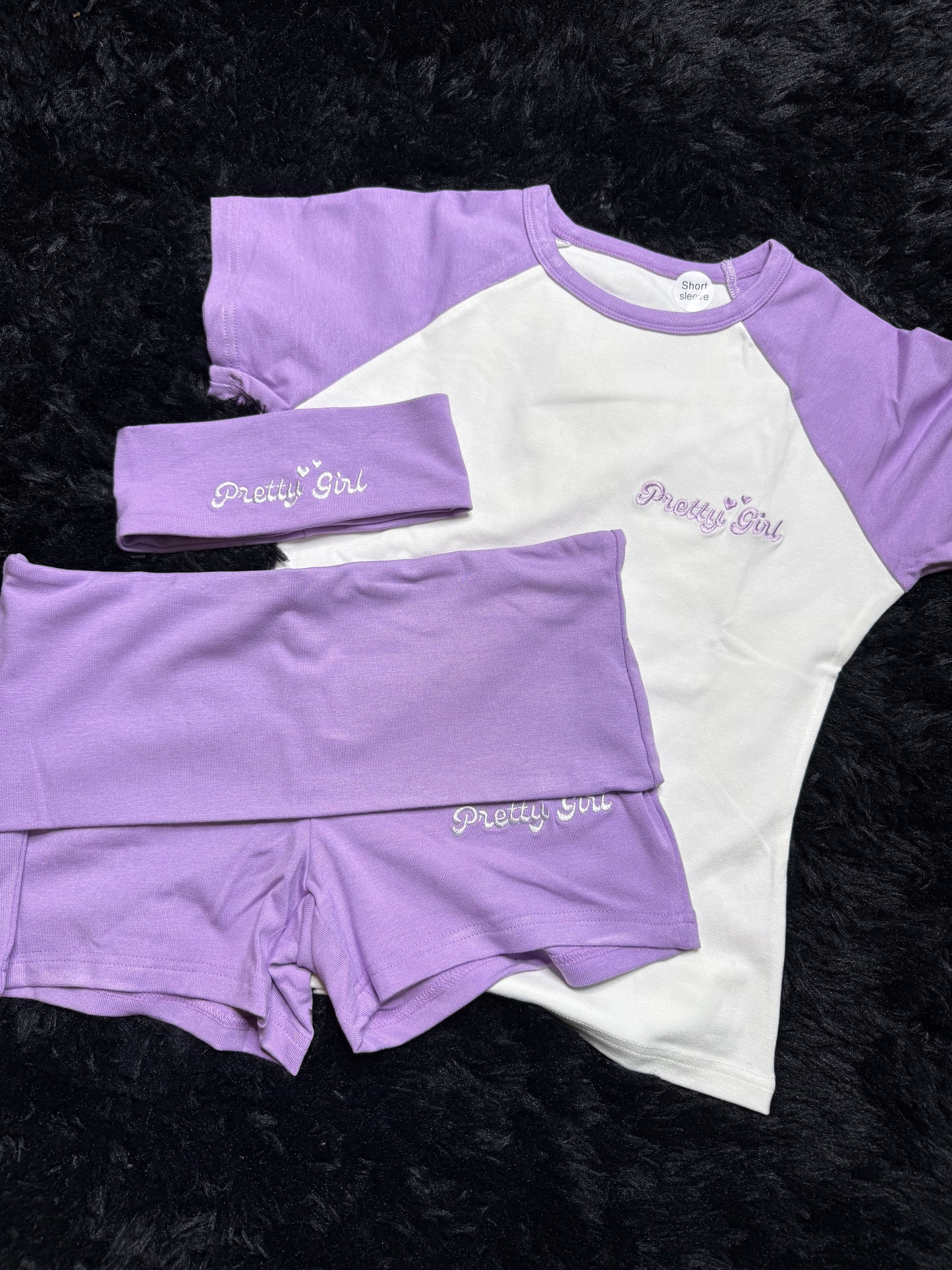 Bratz (Purple) Flip Over Short Set