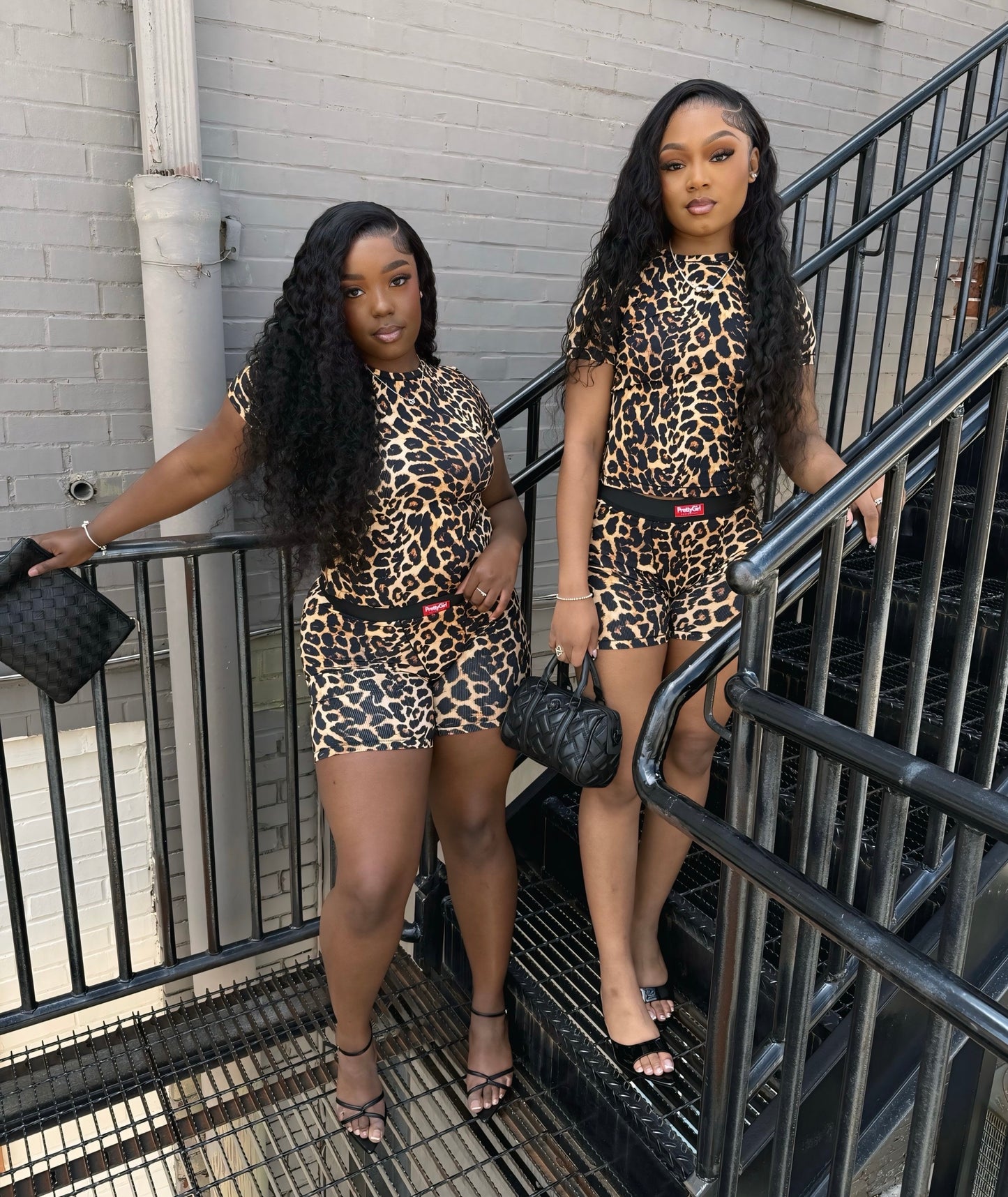 Leopard Print Short Set