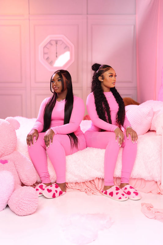 Valentine Collection “Pink” Long-sleeve Set