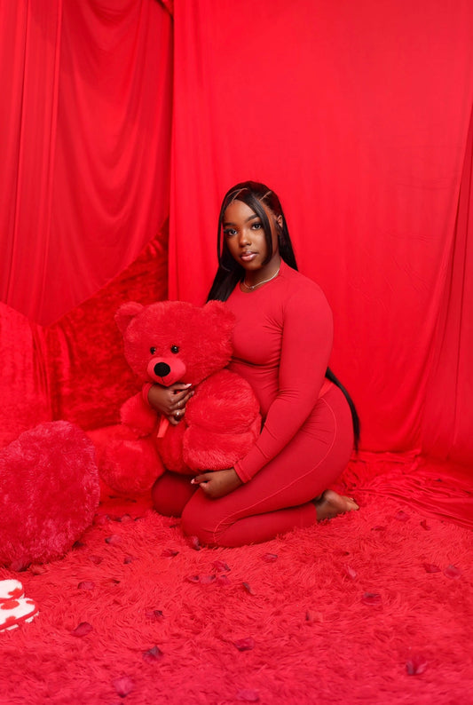 Valentine Collection “Red” Long-sleeve Set