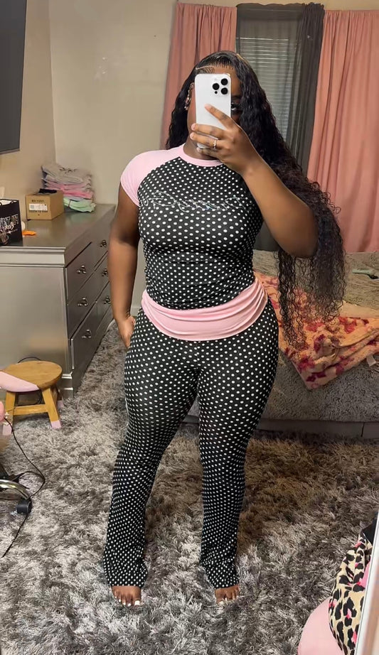 PGC Polka Dot Set