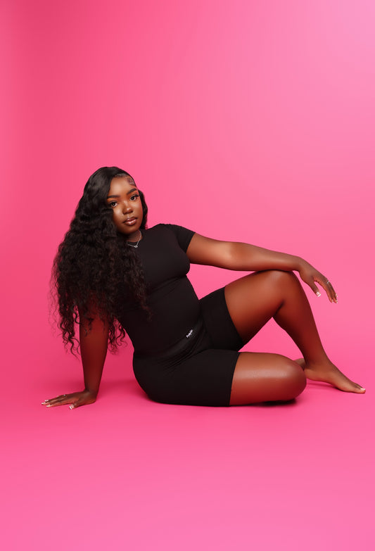 Black Short Set